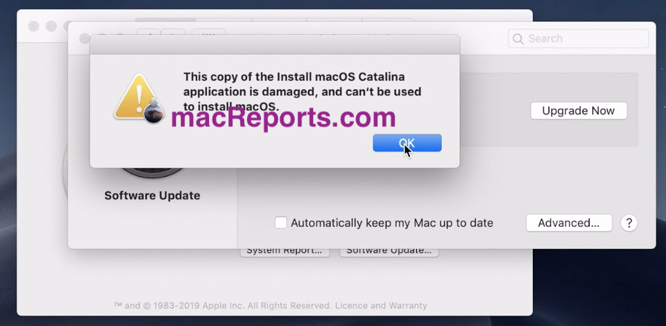 Macos Catalina App Damaged Move To Trash